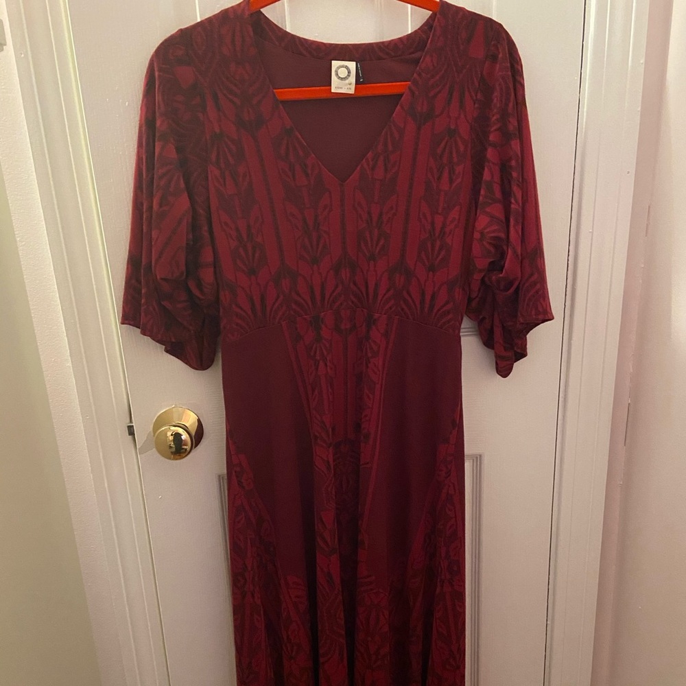 Anthropologie Isolde Bell Sleeved Dress